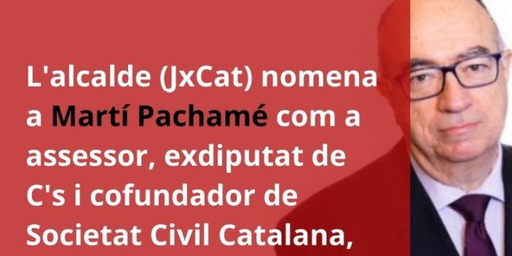 El govern contracta un exdiputat de Ciudadanos com a assessor per 50.000€ l’any