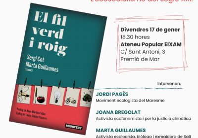 Presentació del Llibre “El fil verd i roig” a l’Ateneu Eixam